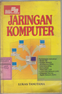 Image of Jaringan komputer : pembahasan mencakup model osi, system network architecture....