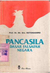 Pancasila Dasar Falsafah Negara : Kumpulan Tigga Uraian Pokok-Pokok Persoalan Pancasila