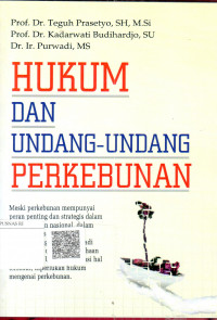 Hukum dan undang-undang perkebunan