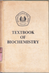 Textbook of biochemistry