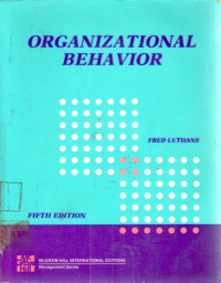 Image of Organizational behavior; Luthans, Fred