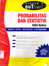 Image of Teori dan soal-soal probabilitas dan statistik / Murray R. Spigel