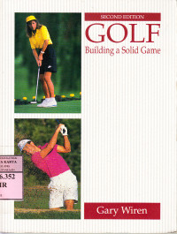 Image of Golf building a solid game : Gary Wiren