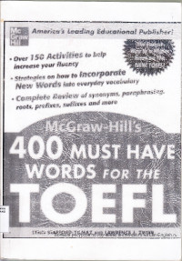 400 must-have words for the TOEFL
