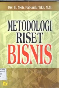 Image of Metodologi riset bisnis
