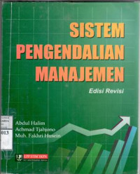 Image of Sistem pengendalian manajemen : Abdul Halim, Achmad Tjahjono, Muh. Fakhri Husein
